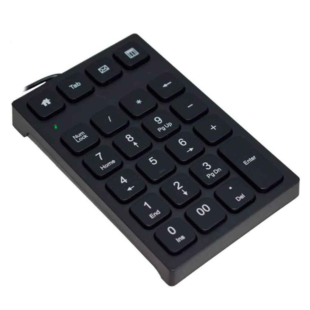 Mostrar detalhes de TECLADO NUMERICO K-MEX USB PRETO - KP-2403 Imagem de TECLADO NUMERICO K-MEX USB PRETO - KP-2403