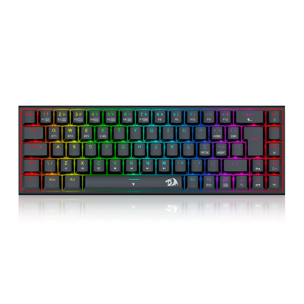 Mostrar detalhes de TECLADO REDRAGON MECANICO GAMER RYZE PRO RGB PRETO SWITCH MARROM K633RGB-PRO Imagem de TECLADO REDRAGON MECANICO GAMER RYZE PRO RGB PRETO SWITCH MARROM K633RGB-PRO
