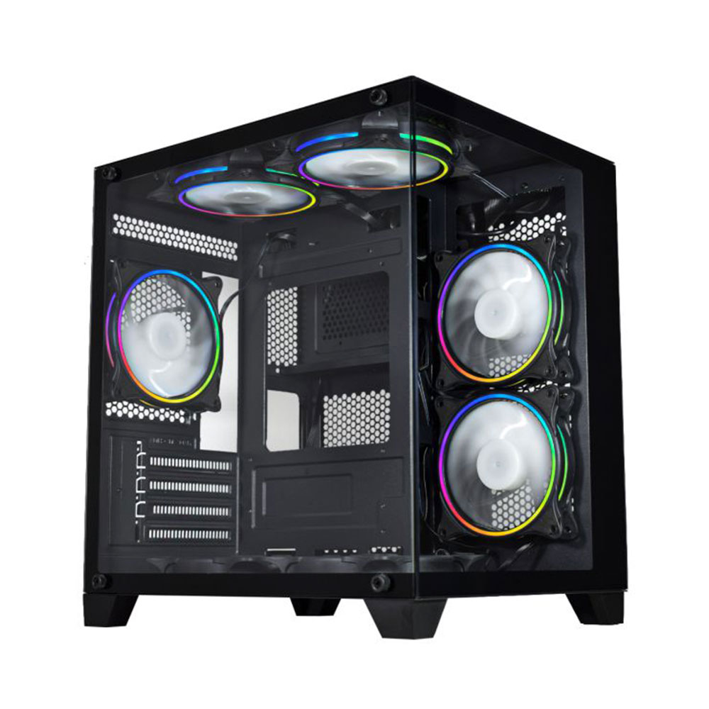 Mostrar detalhes de GABINETE GAMER K-MEX AQUARIO CG-0305 MICRO ATX PRETO Imagem de GABINETE GAMER K-MEX AQUARIO CG-0305 MICRO ATX PRETO