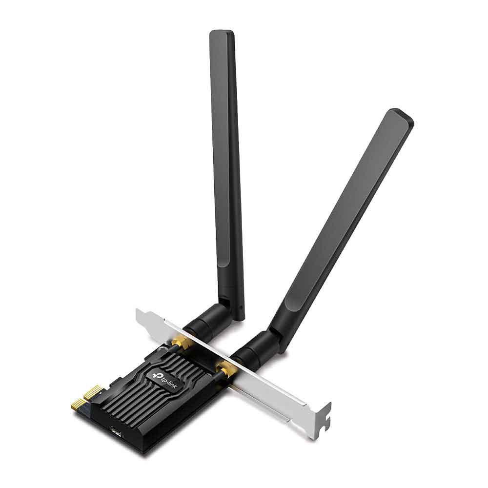 Mostrar detalhes de ADAPTADOR WI-FI 6 PCIe TP-LINK BLUETOOTH 5.2 ARCHER TX20E AX1800 Imagem de ADAPTADOR WI-FI 6 PCIe TP-LINK BLUETOOTH 5.2 ARCHER TX20E AX1800