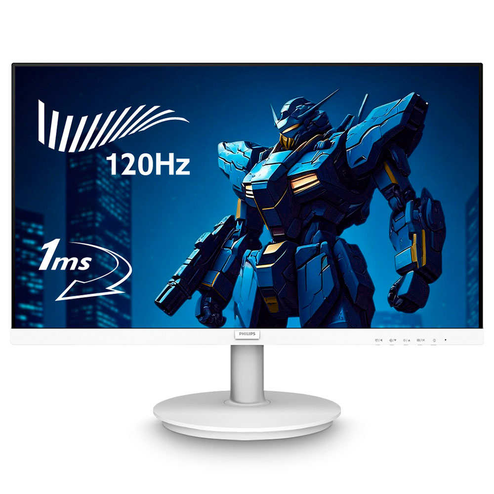 Mostrar detalhes de MONITOR 21,5" PHILIPS LED 221V8LBW3 WIDESCREEN BRANCO VGA / HDMI / 120HZ / 1MS Imagem de MONITOR 21,5" PHILIPS LED 221V8LBW3 WIDESCREEN BRANCO VGA / HDMI / 120HZ / 1MS