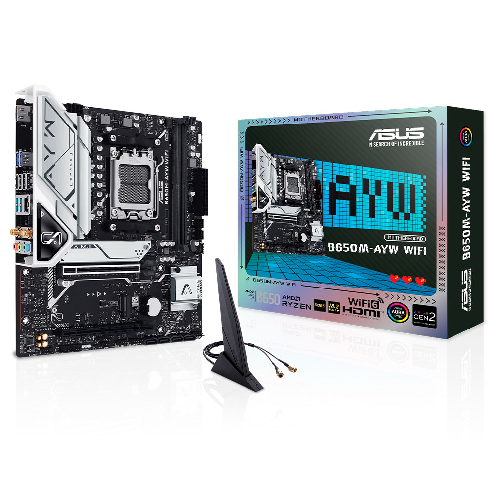 Imagem de PLACA MAE (AMD) ASUS B650M-AYW WIFI DDR5 AM5