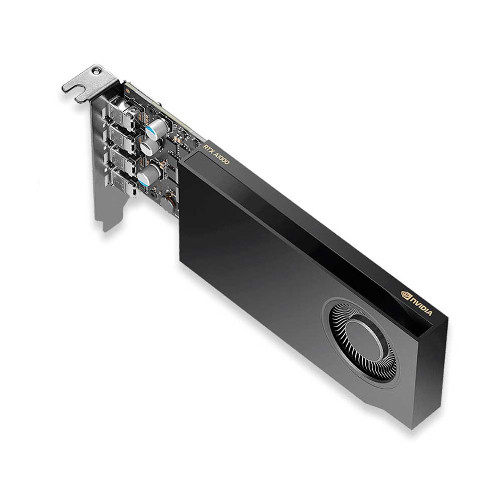 Imagem de PLACA DE VIDEO PNY NVIDIA QUADRO RTX A1000 8GB GDDR6 128BITS VCNRTXA1000ATX-PB