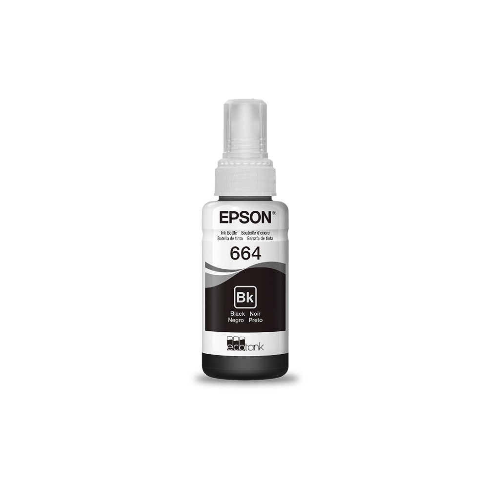 Mostrar detalhes de GARRAFA/REFIL DE TINTA EPSON T664120-AL PRETO P/ L365 L375 L565 L575 L1300 L120 L380 L395 L396 Imagem de GARRAFA/REFIL DE TINTA EPSON T664120-AL PRETO P/ L365 L375 L565 L575 L1300 L120 L380 L395 L396