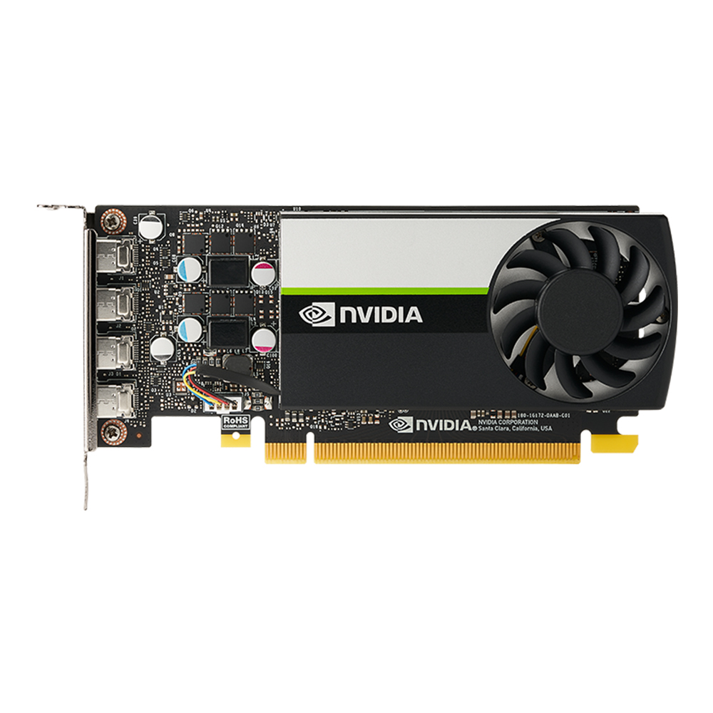 Mostrar detalhes de PLACA DE VIDEO PNY NVIDIA QUADRO TURING T1000 4GB GDDR6 128-BITS VCNT1000-PB Imagem de PLACA DE VIDEO PNY NVIDIA QUADRO TURING T1000 4GB GDDR6 128-BITS VCNT1000-PB