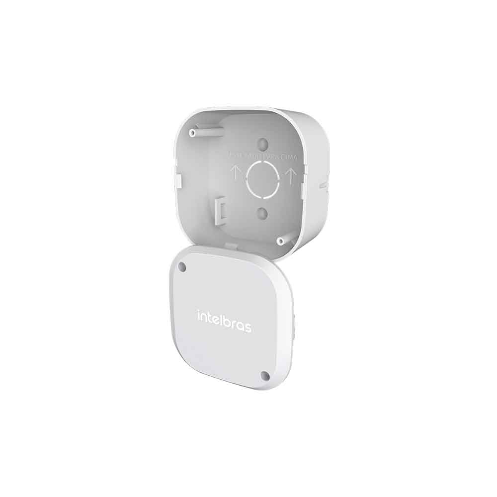 Imagem de CAIXA PLASTICA DE PASSAGEM PARA CFTV VBOX 1100 BRANCA INTELBRAS