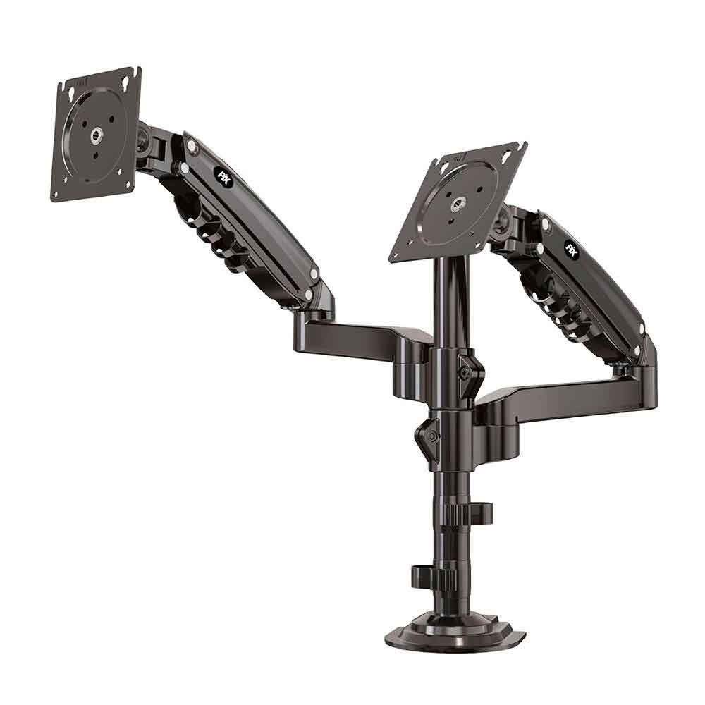Mostrar detalhes de SUPORTE MONITOR AJUSTAVEL PARA 2 MONITORES 17" A 35" COM PISTAO A GAS PX-H160 PIX - 079-0045 Imagem de SUPORTE MONITOR AJUSTAVEL PARA 2 MONITORES 17" A 35" COM PISTAO A GAS PX-H160 PIX - 079-0045