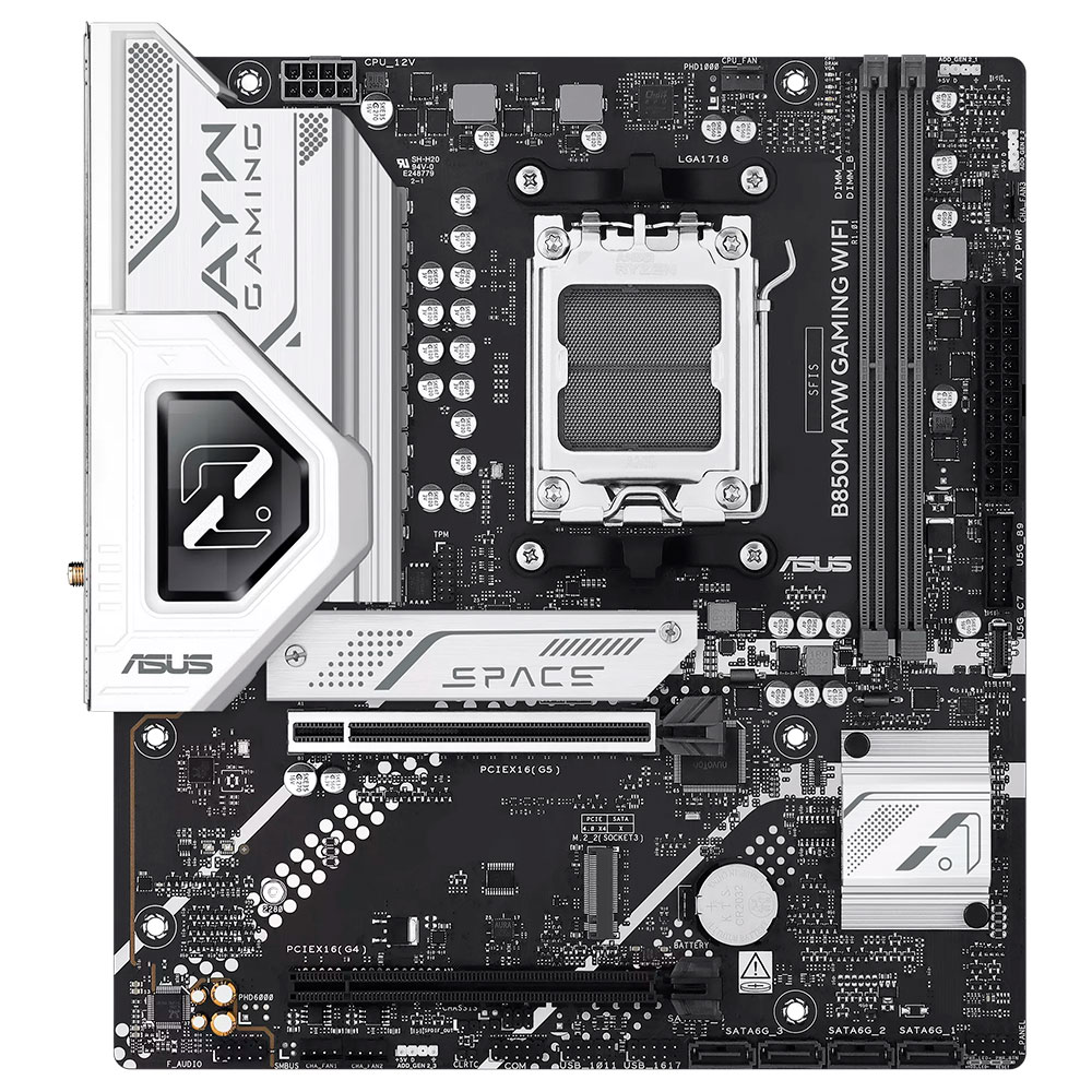 Imagem de PLACA MAE (AMD) ASUS B850M AYW GAMING WIFI DDR5 AM5