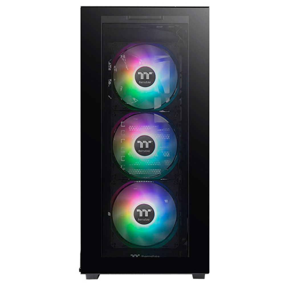 Imagem de GABINETE GAMER THERMALTAKE DIVIDER 300 TG ARGB PRETO C/ 2 FANS - CA-1S2-00M1WN-01