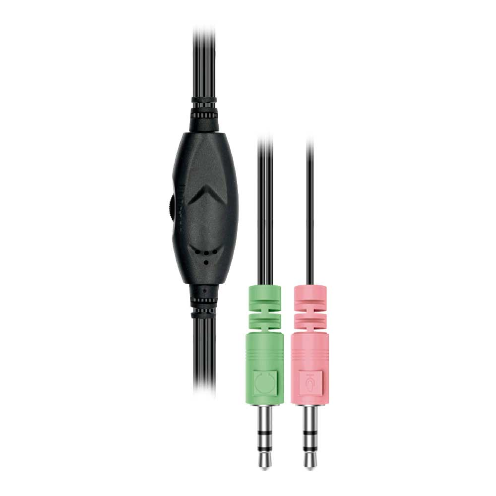 Imagem de FONE DE OUVIDO C3TECH C/MIC P2 3.5MM PRETO - PH-120BK