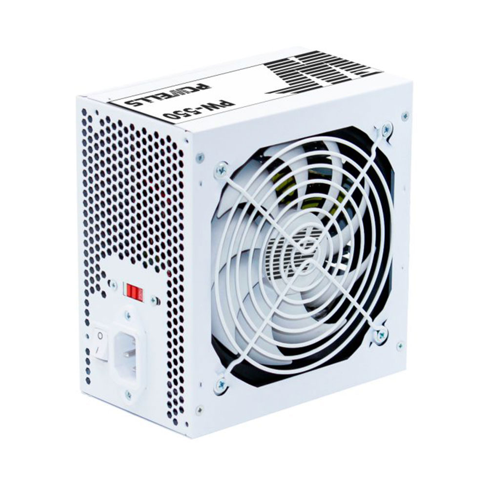 Imagem de FONTE DE ALIMENTACAO K-MEX PCWELLS PW-550 BRANCO 400WTS ATX - PW550ESG0010B0X