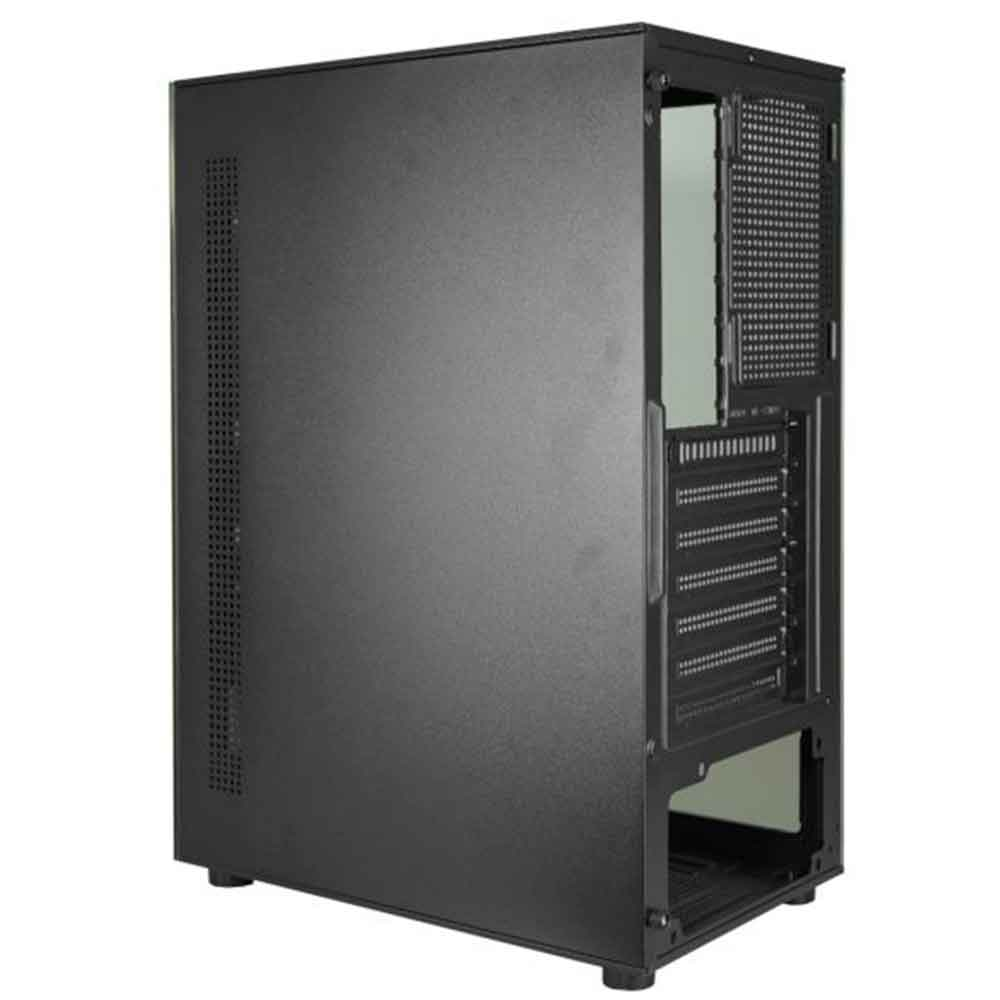 Imagem de GABINETE GAMER K-MEX CG-30C5 PRETO COM COOLER PAINEL DE VIDRO
