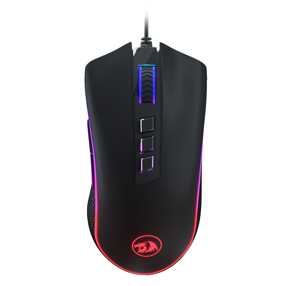 Mostrar detalhes de MOUSE GAMER REDRAGON KING COBRA PRETO - M711-FPS-1 Imagem de MOUSE GAMER REDRAGON KING COBRA PRETO - M711-FPS-1