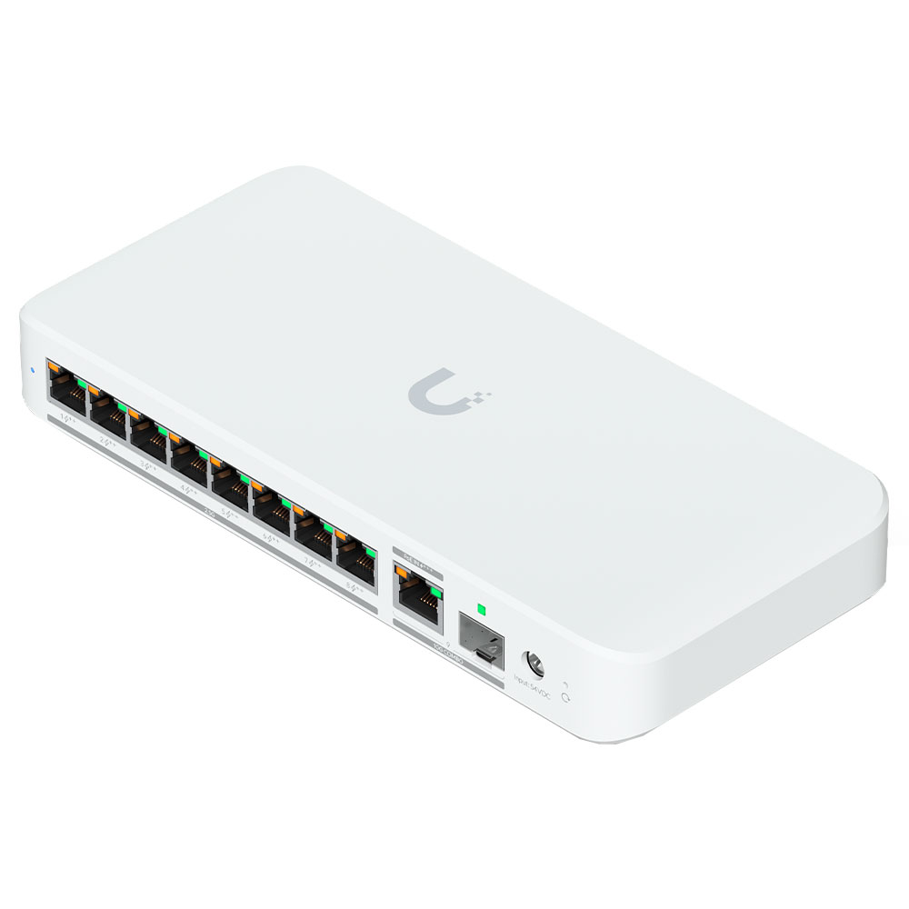 Imagem de SWITCH UBIQUITI GERENCIAVEL 08 PORTAS 2.5 GIGABIT USW-FLEX 2.5-8-POE SEM FONTE