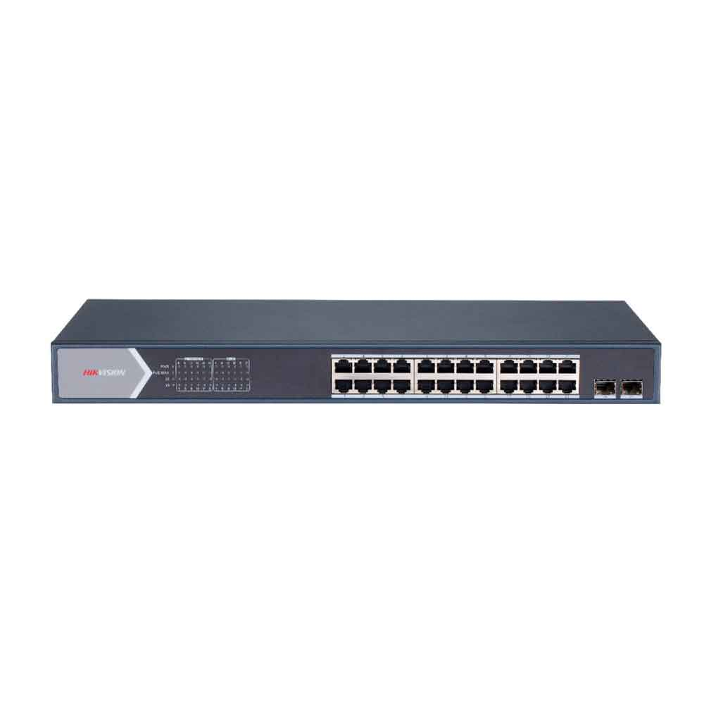 Mostrar detalhes de SWITCH HIKVISION DS-3E1526P-SI 24 PORTAS GIGABIT POE 2 PORTAS UPLINK 802.3 AF/AT Imagem de SWITCH HIKVISION DS-3E1526P-SI 24 PORTAS GIGABIT POE 2 PORTAS UPLINK 802.3 AF/AT