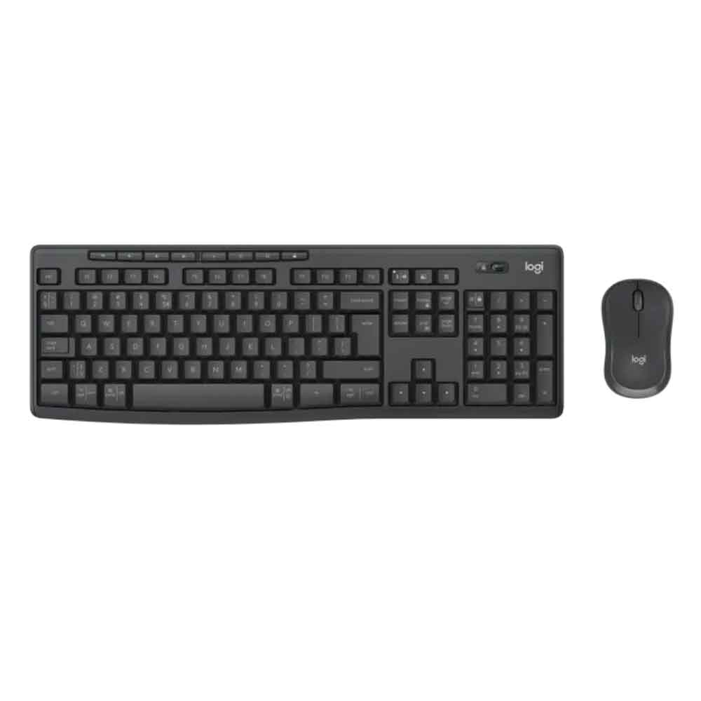Imagem de KIT MOUSE E TECLADO LOGITECH MK370 S/ FIO GRAFITE - 920-012064
