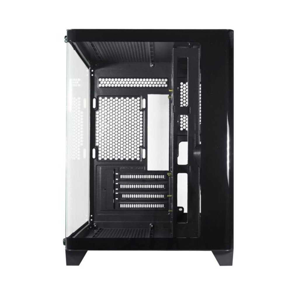 Imagem de GABINETE GAMER K-MEX AQUARIO CG-L4RE CURVA PRETO MICRO ATX SEM FAN