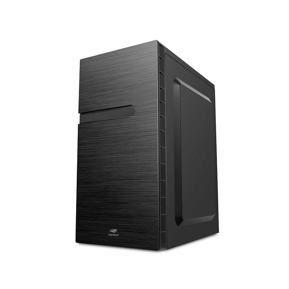 Imagem de GABINETE MICRO-ATX C3TECH MT-35BK COM FONTE 200W