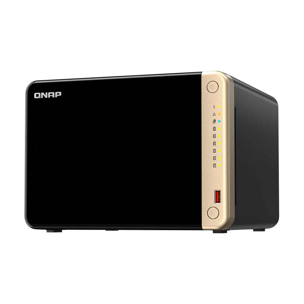 Mostrar detalhes de STORAGE NAS QNAP 6 BAIAS INTEL CELERON N5095 2.9GHZ 4 NUCLEOS 8GB 2X 2.5 GBE TORRE - TS-664-8G-US Imagem de STORAGE NAS QNAP 6 BAIAS INTEL CELERON N5095 2.9GHZ 4 NUCLEOS 8GB 2X 2.5 GBE TORRE - TS-664-8G-US
