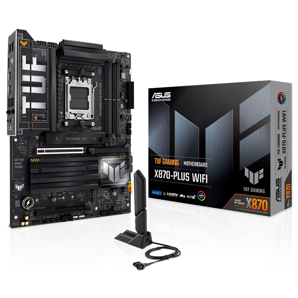 Imagem de PLACA MAE (AMD) ASUS X870-PLUS WIFI TUF GAMING DDR5 AM5