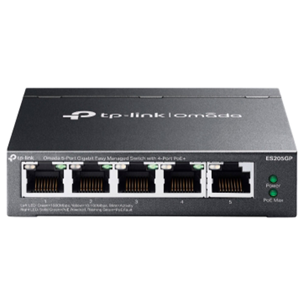 Mostrar detalhes de SWITCH GERENCIAVEL AGILE GIGABIT DE 5 PORTAS COM 4 PORTAS POE+ ES205GP TP-LINK Imagem de SWITCH GERENCIAVEL AGILE GIGABIT DE 5 PORTAS COM 4 PORTAS POE+ ES205GP TP-LINK