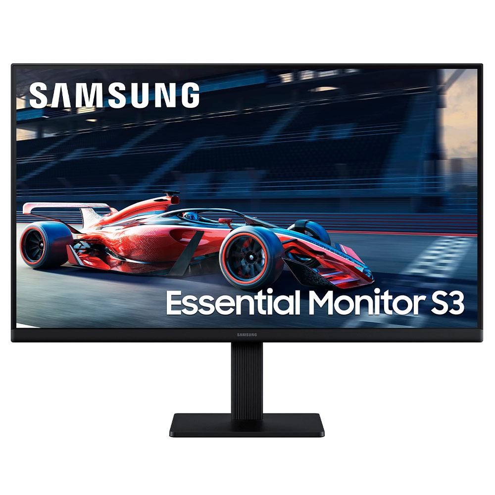 Mostrar detalhes de MONITOR S3 24" SAMSUNG LS24D300GALMZD FHD / 100Hz / 5MS / HDMI / VGA Imagem de MONITOR S3 24" SAMSUNG LS24D300GALMZD FHD / 100Hz / 5MS / HDMI / VGA