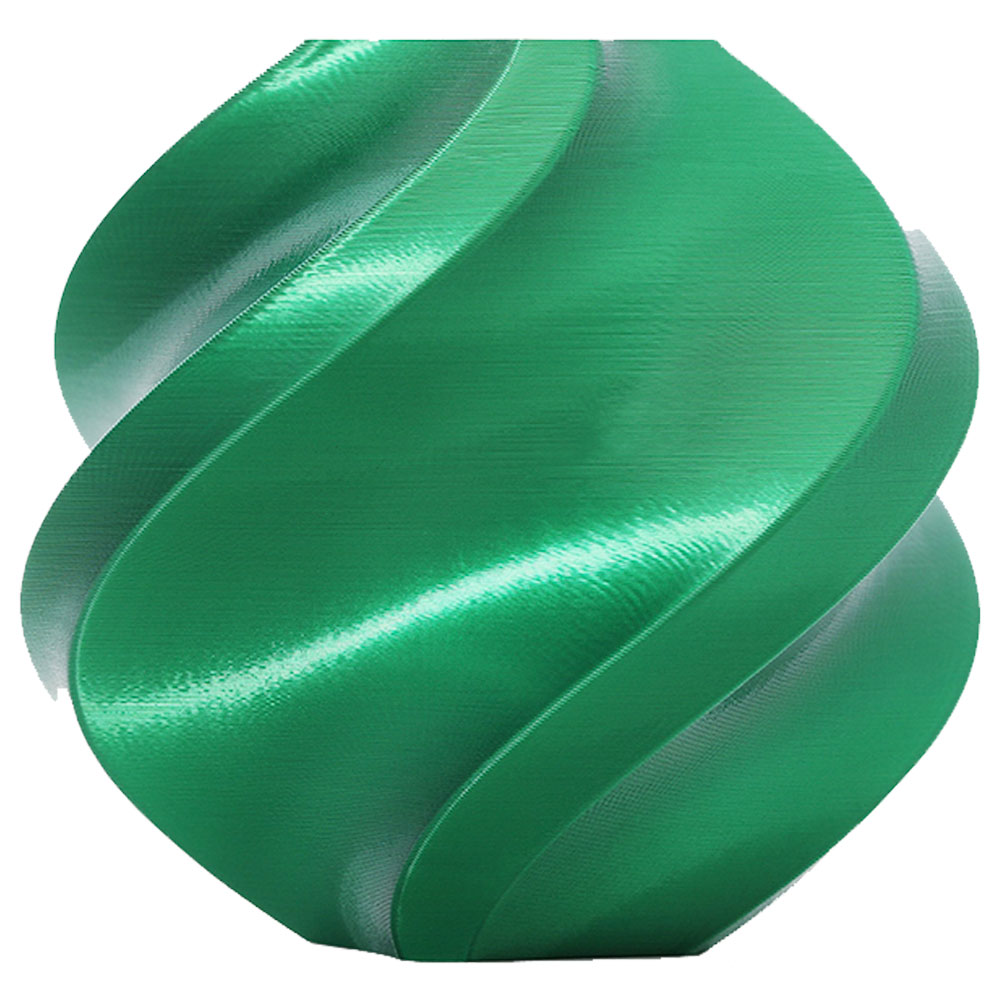 Imagem de FILAMENTO BAMBU LAB PLA SILK+ CANDY GREEN 1,75MM, COM CARRETEL REUTILIZAVEL - A06-G0-1.75-1000-SPL