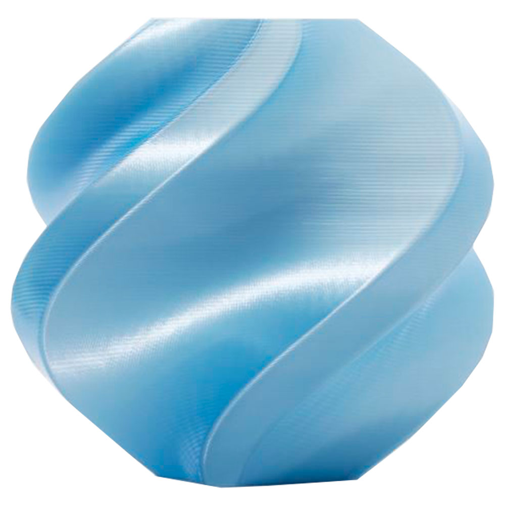 Imagem de FILAMENTO BAMBU LAB PLA SILK+ AZUL BEBE COM CARRETEL, 1,75MM -  A06-B0-1.75-1000-SPL