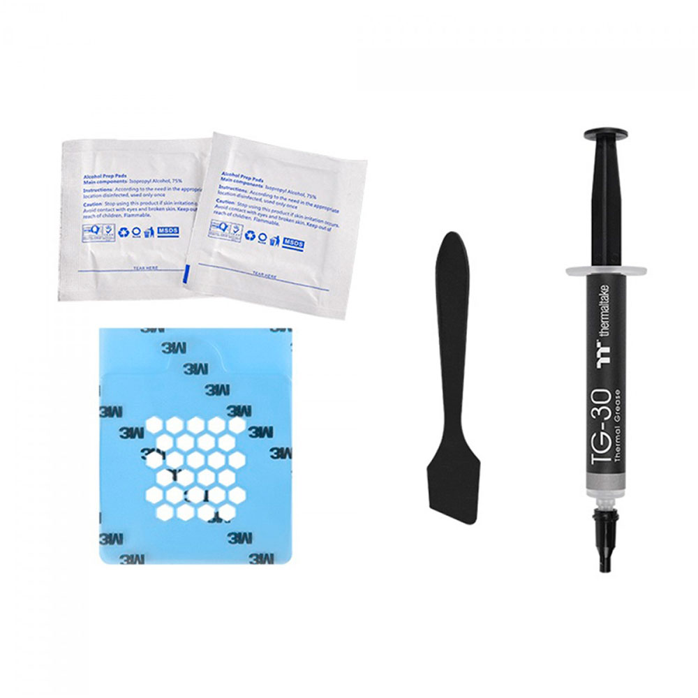 Mostrar detalhes de PASTA TERMICA THERMALTAKE TT TG-30 4GRAMAS/COND.TERMICA 4,5W/MK CL-O023-GROSGM-A # Imagem de PASTA TERMICA THERMALTAKE TT TG-30 4GRAMAS/COND.TERMICA 4,5W/MK CL-O023-GROSGM-A #