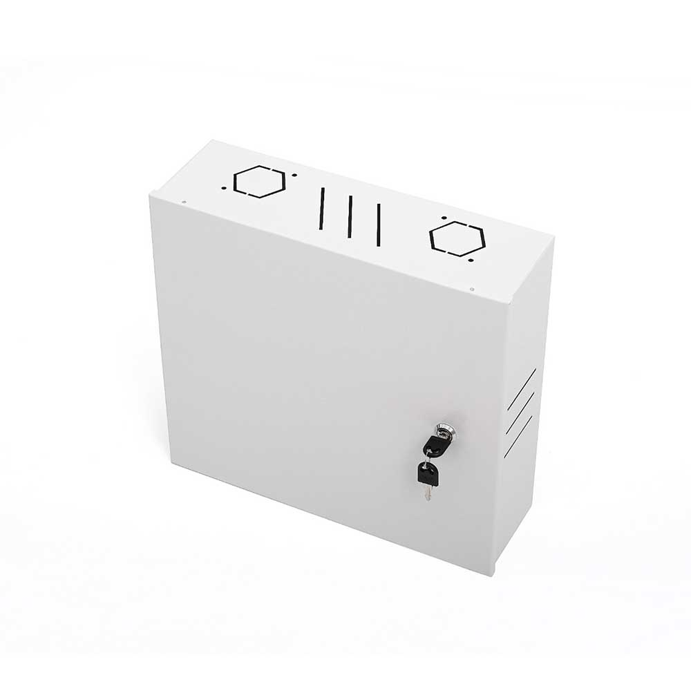 Imagem de CAIXA METALICA VERTICAL COMBATE BRANCA GFORCE 319