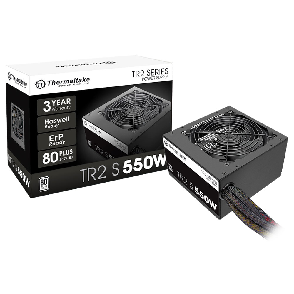 Mostrar detalhes de FONTE DE ALIMENTACAO THERMALTAKE 550W TR2 S 80 PLUS ATX 3.0 - PS-TRS-0550NNFAWB-1 Imagem de FONTE DE ALIMENTACAO THERMALTAKE 550W TR2 S 80 PLUS ATX 3.0 - PS-TRS-0550NNFAWB-1