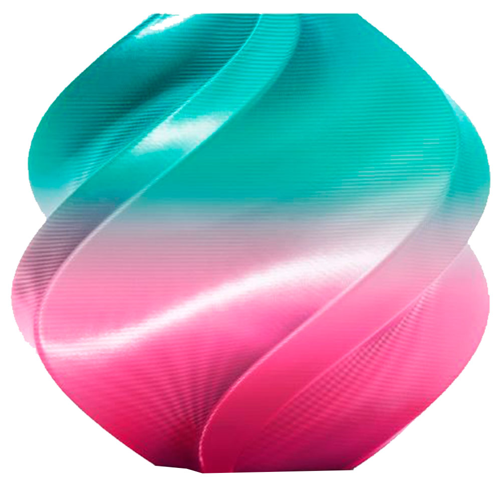 Imagem de FILAMENTO BAMBU LAB PLA SILK SOUTH BEACH COM CARRETEL, 1,75MM -  A05-M1-1.75-1000-SPL