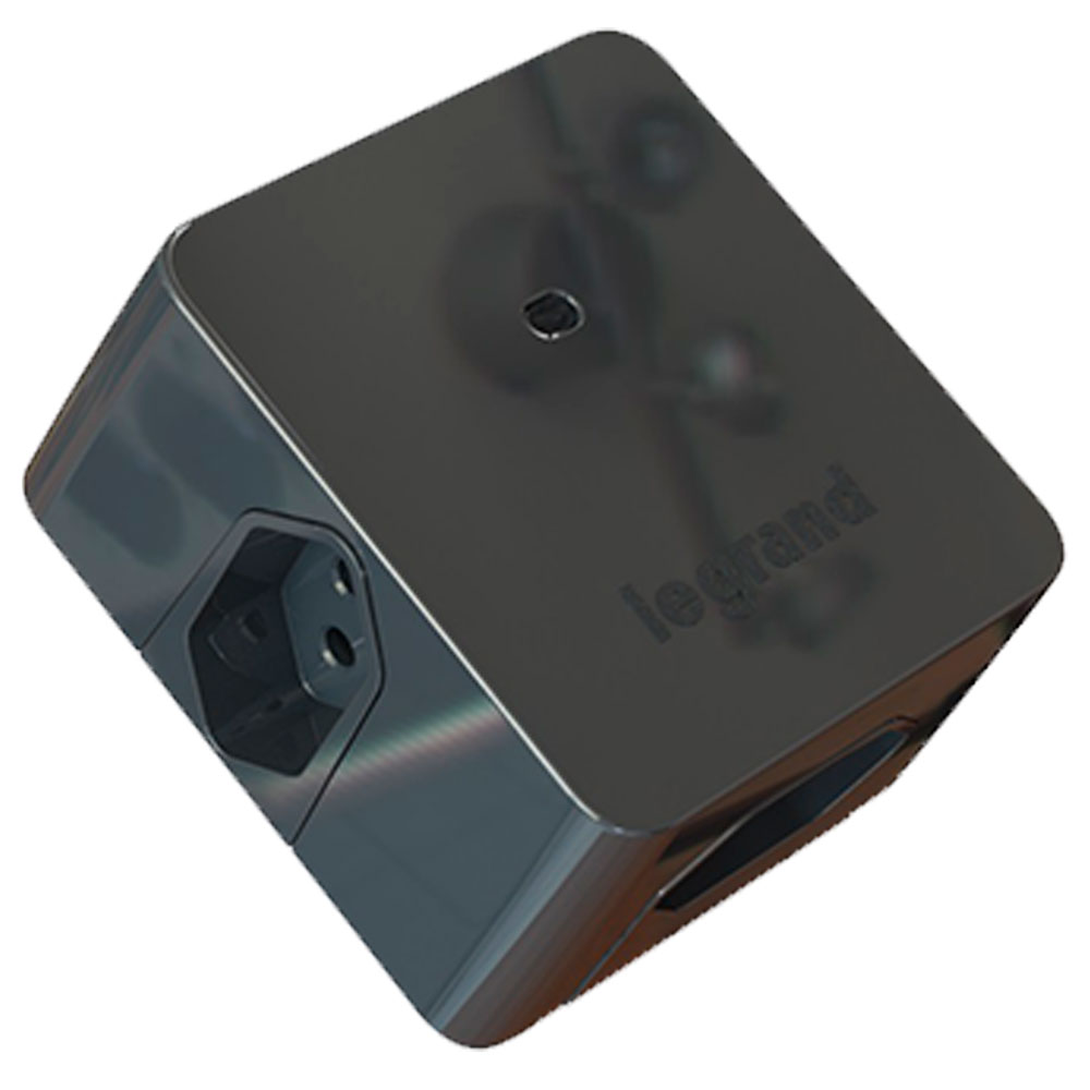 Imagem de PROTETOR CLAMPER CONTRA SURTOS DPS LCF POCKET PIAL 2P 20A PRETO - 30453