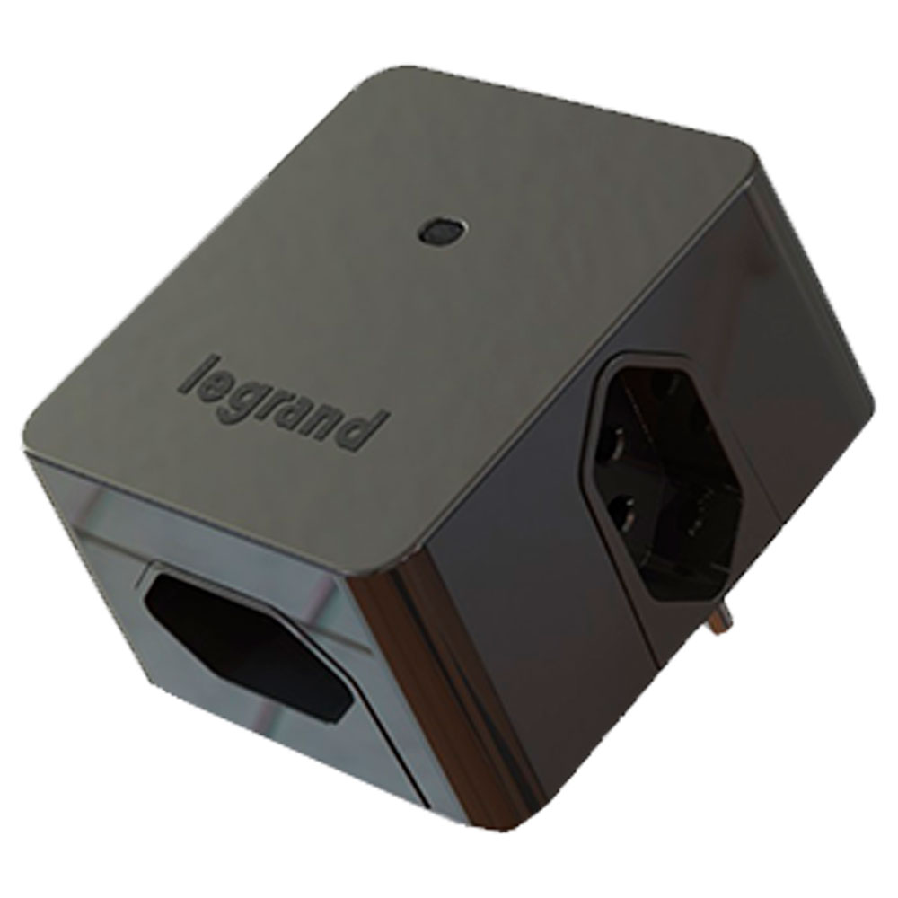 Imagem de PROTETOR CLAMPER CONTRA SURTOS DPS LCF POCKET PIAL 2P 20A PRETO - 30453