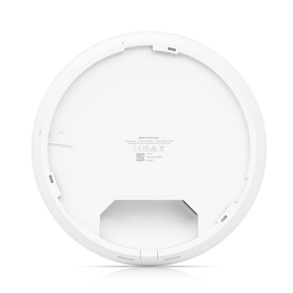 Imagem de ACCESS POINT UBIQUITI U7-PRO-MAX  UNIFI WIFI 7 TRI-BAND 14988 GBPS POE+ S/FONTE