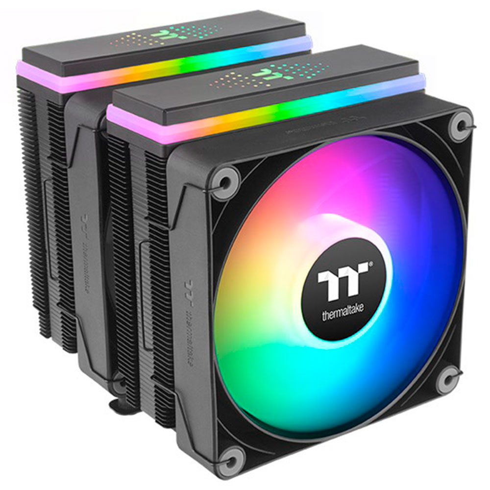 Mostrar detalhes de COOLER THERMALTAKE ASTRIA 600 ARGB LIGHTNING 6 HEATPIPES 2 FAN 120MM INTEL LGA 1700 CL-P121-CA12SW-A Imagem de COOLER THERMALTAKE ASTRIA 600 ARGB LIGHTNING 6 HEATPIPES 2 FAN 120MM INTEL LGA 1700 CL-P121-CA12SW-A