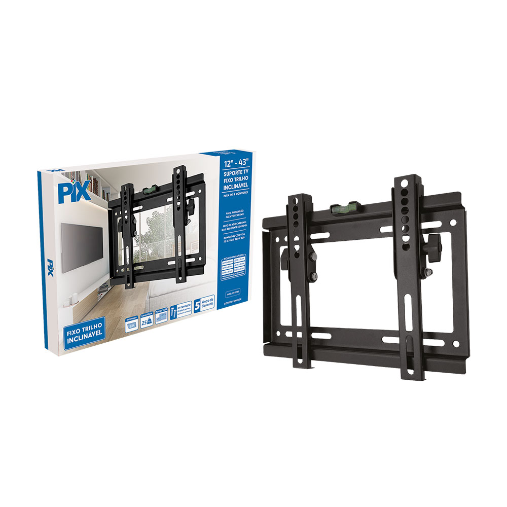 Mostrar detalhes de SUPORTE TV TRILHO INCLINAVEL 12 A 43 PIX - 079-0066 Imagem de SUPORTE TV TRILHO INCLINAVEL 12 A 43 PIX - 079-0066