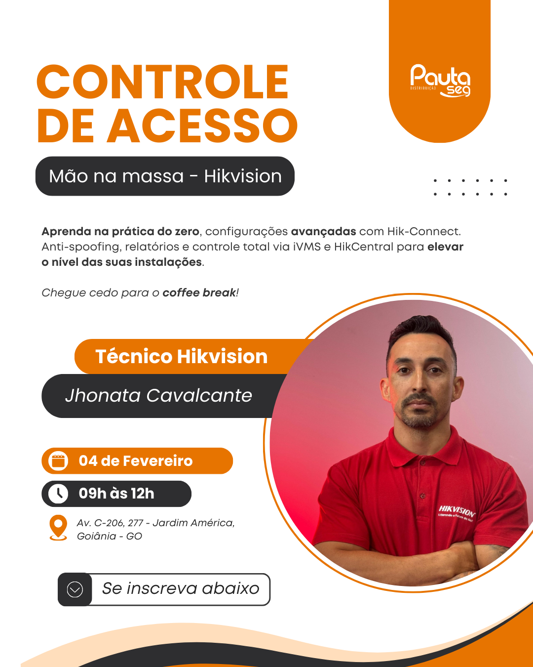 TREINAMENTO CONTROLE DE ACESSO HIKVISION